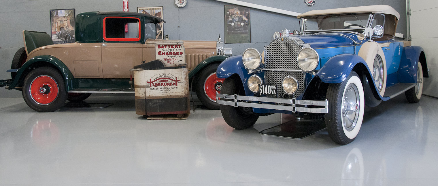 automotive shop epoxy floor covering